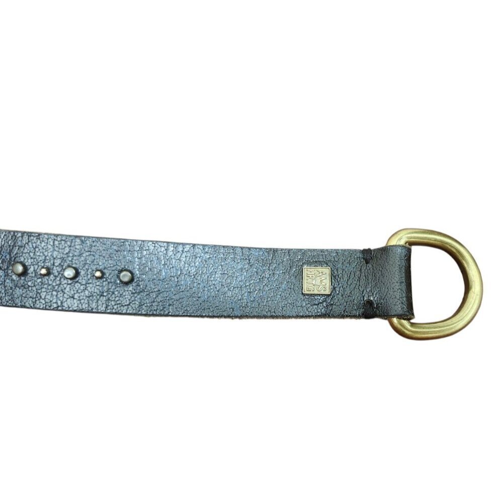 Amsterdam Heritage Women's Slim Waist Belt, Adjustable Metal Buckle Belt - Picture 6 of 10